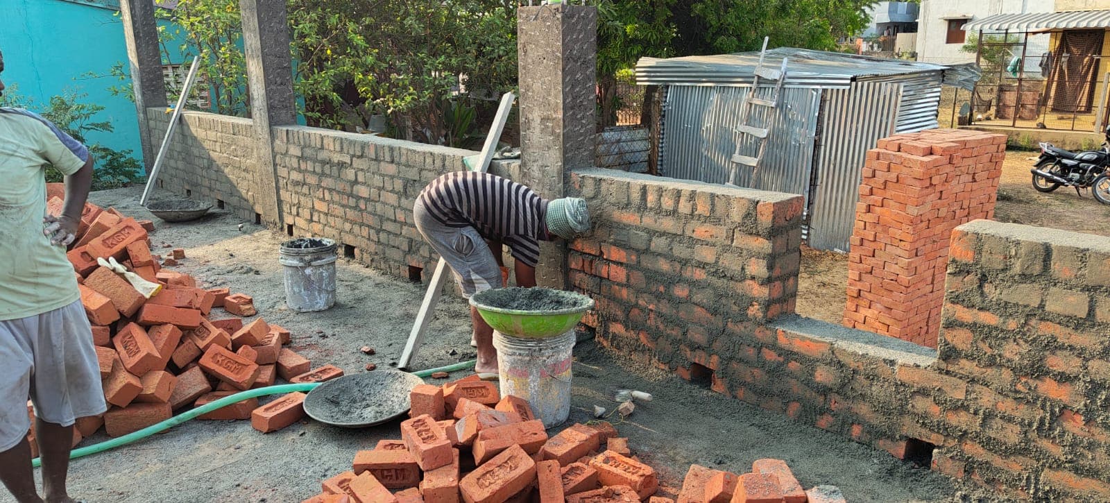 Ongoing Structural Foundation Site Progress